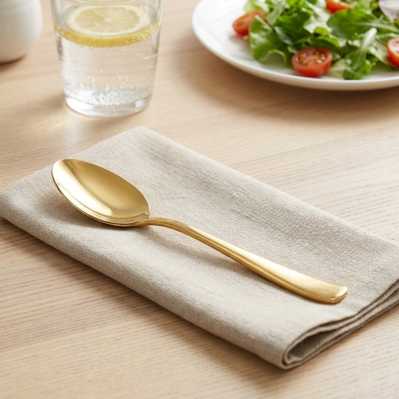 Caviar Stainless Steel Long Serving Spoon