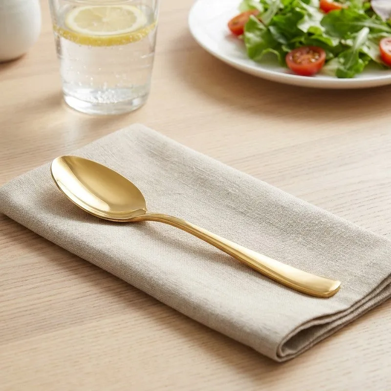 Caviar Stainless Steel Long Serving Spoon media 1