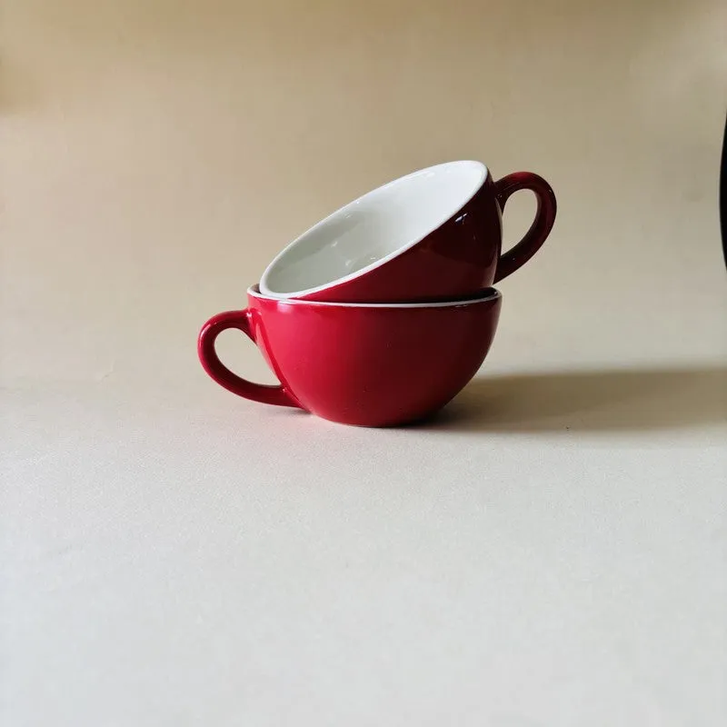 Classic Ceramic Tea Cup (240 mL Each) - Set Of Two media 7