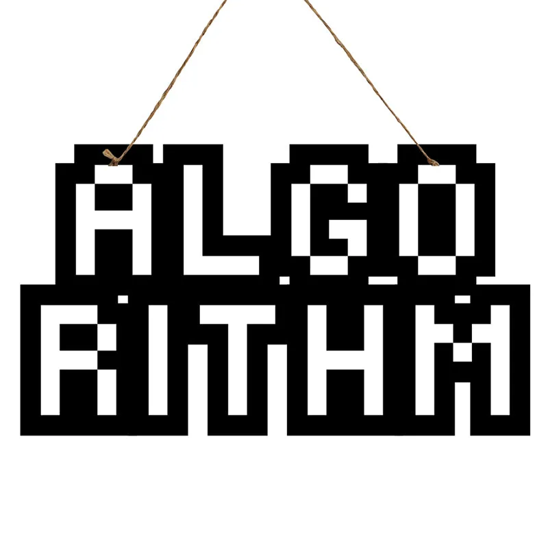 Algorithm Mild Steel Wall Accent media 3
