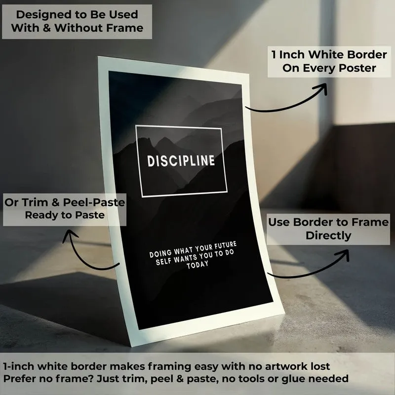 Discipline Drive Wall Poster media 10