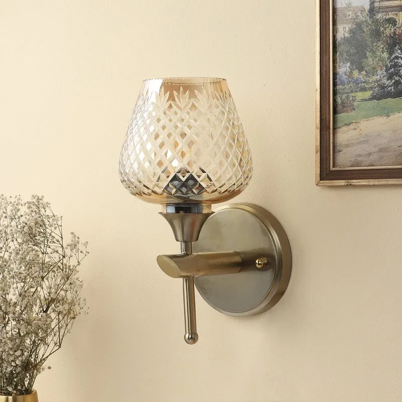 Claret Elegant Glass Wall Lamp media 6
