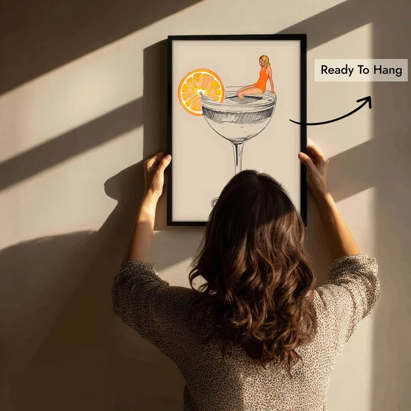 CocktailDive Archival Canvas Wall Art - Black media 6