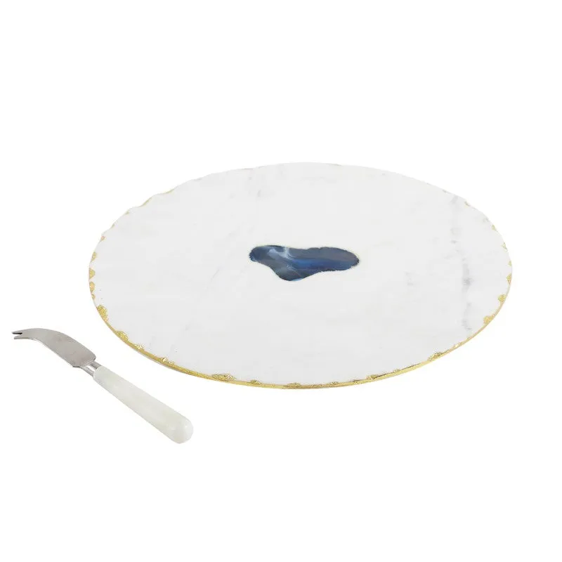 Solara Bloom (Marble,Metal) Platter media 6