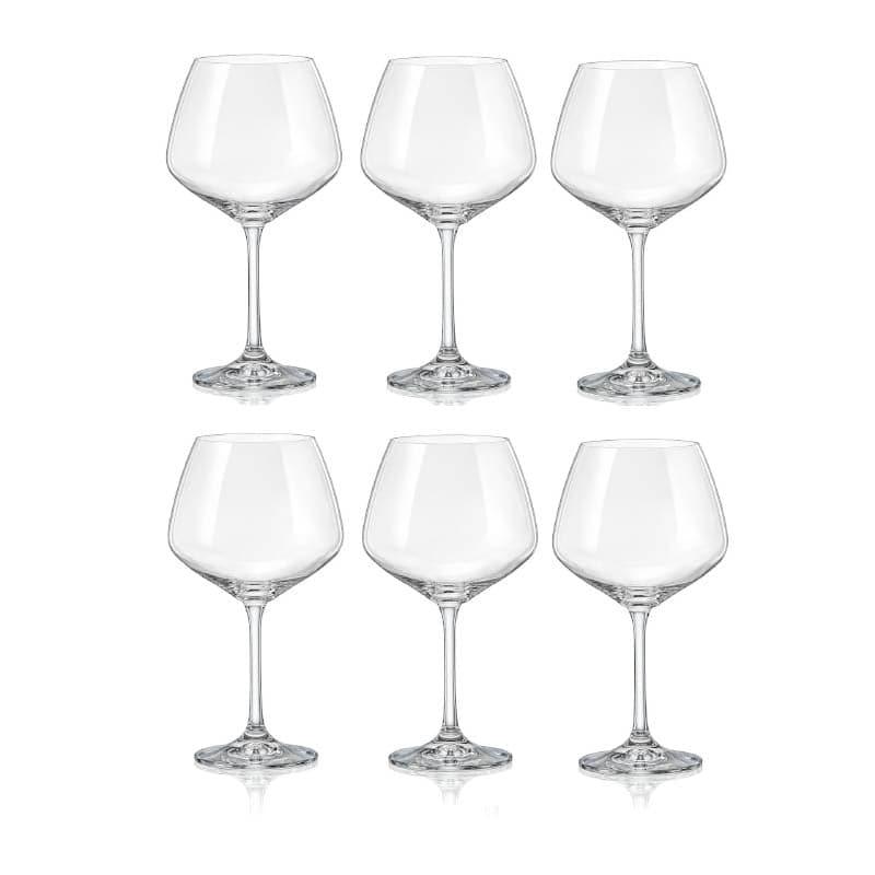Stella Bohemia Crystal Red Wine Glasses (580 ML) - Set Of Six media 4