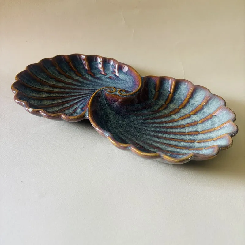Olive Ciel Ceramic Platter media 6