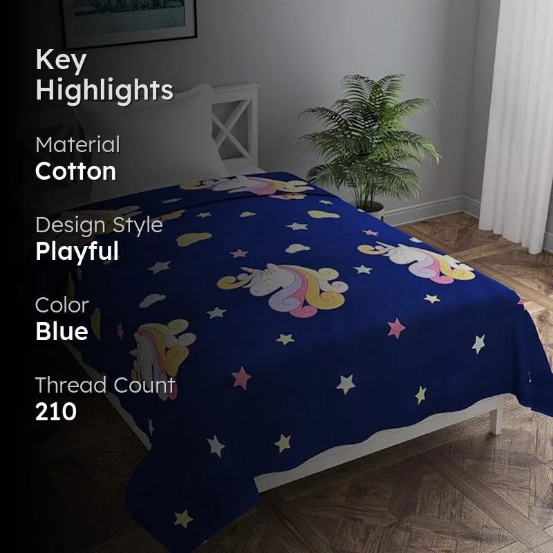 Prance & Dream Kids' Cotton Duvet Cover - 210 TC media 2
