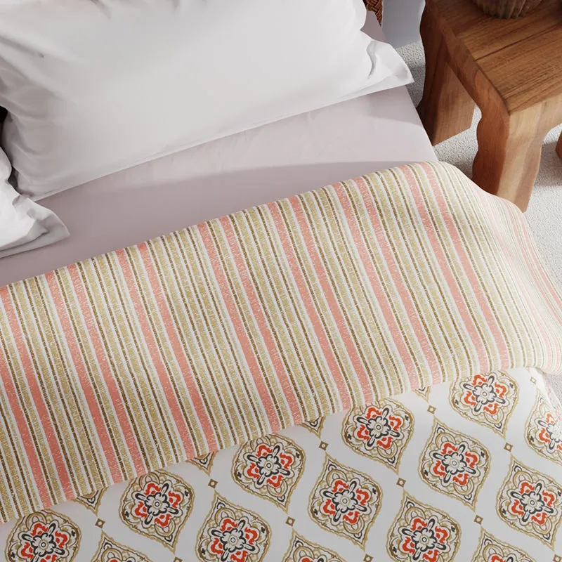 Maahitha Ethnic Reversible Cotton Dohar  - 150 GSM media 3
