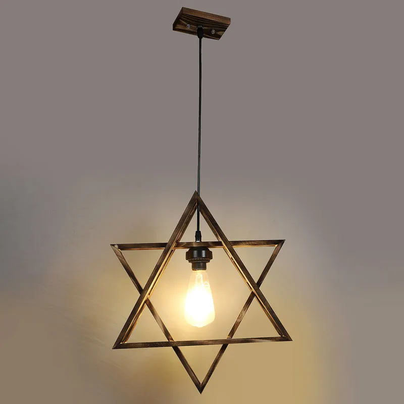 Aulo Wooden Ceiling Lamp media 4