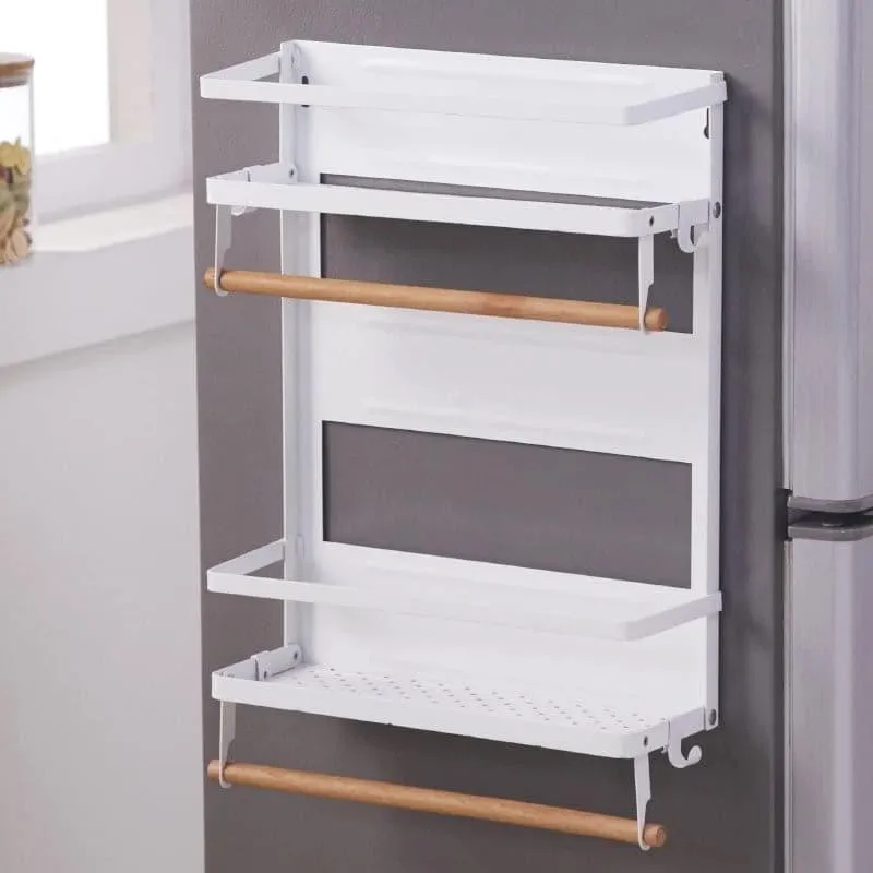 Qura Magnetic Kitchen Rack - White media 3