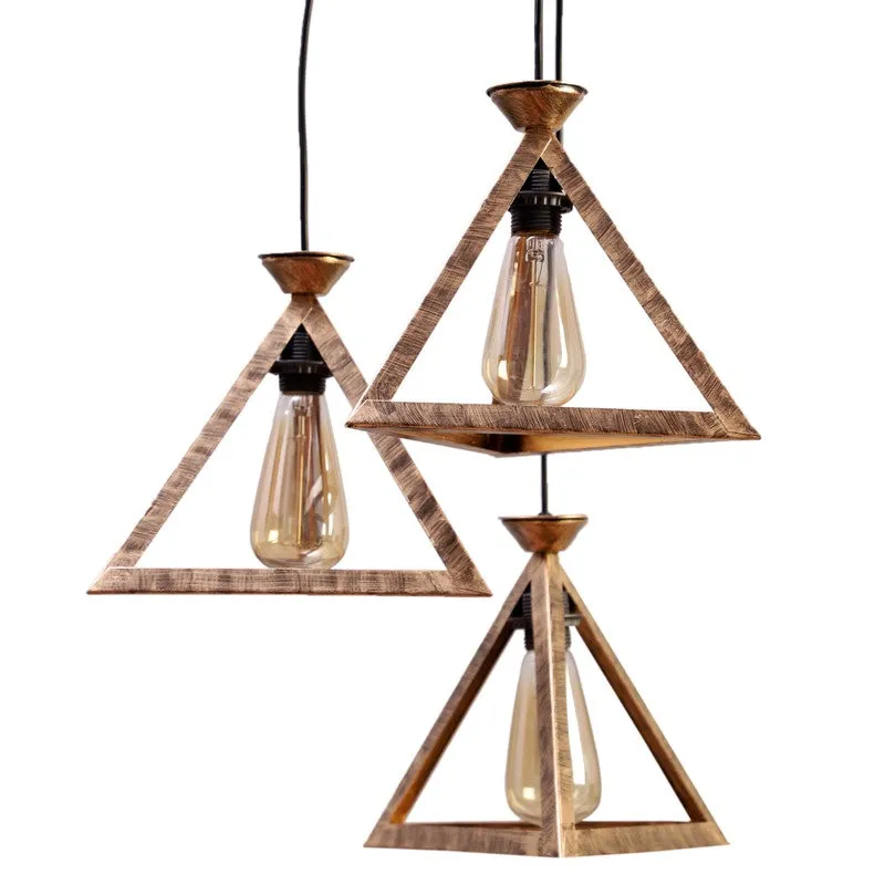 Antique Trio Iron Ceiling Lamp media 5
