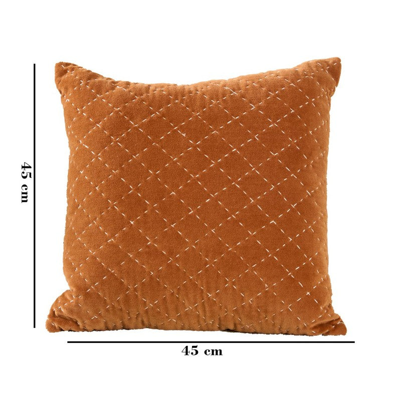 Diamond Bloom Cotton Velvet Cushion media 5