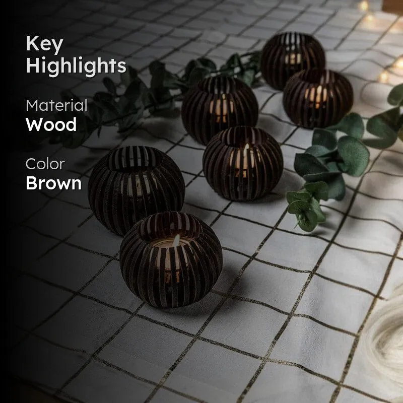 Halcyon Tealight Holder - Set Of Six media 2