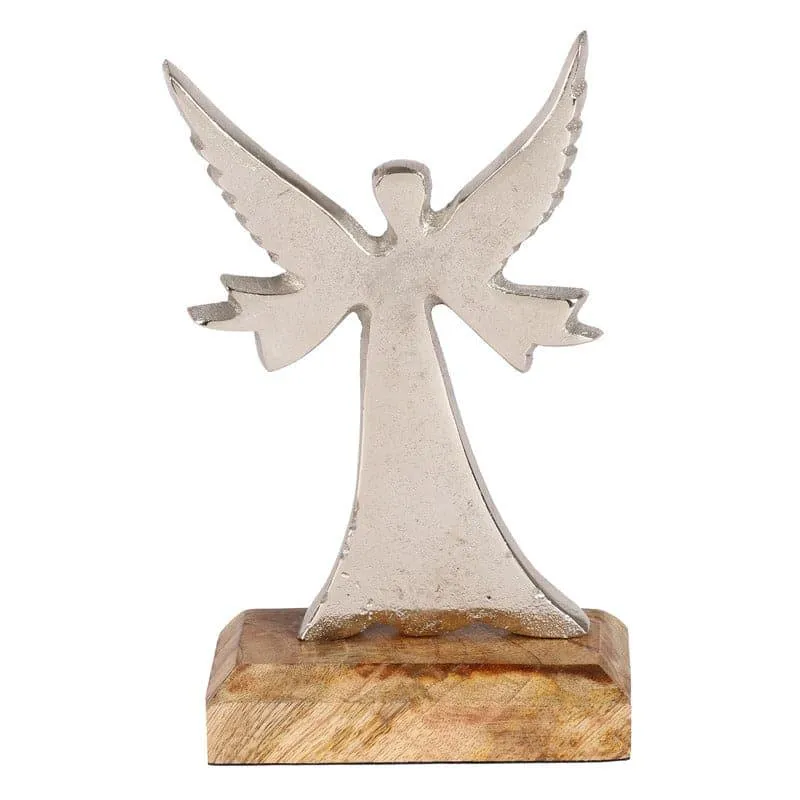 Angel From Heaven Showpiece - Silver media 3