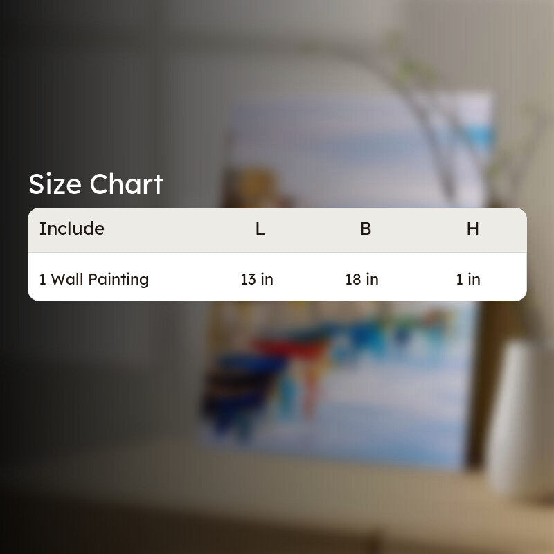 Harbor Reflections Canvas Wall Painting media 8