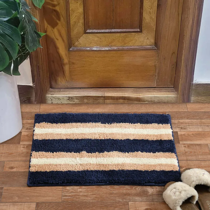 Nexa Cotton Bath Mat - Blue media 4