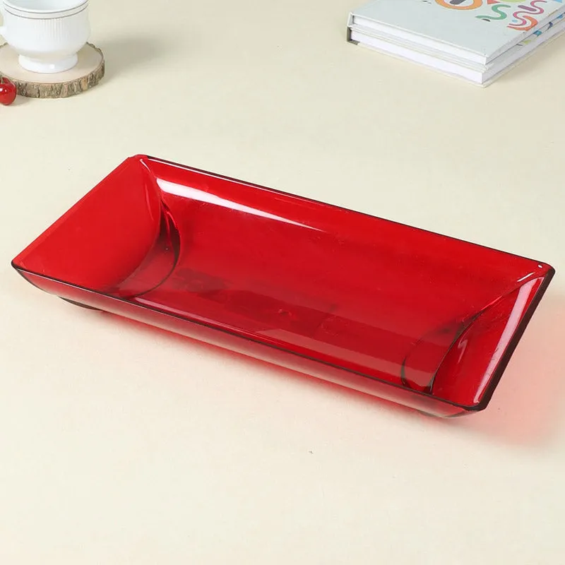 Vitara Polypropylene Platter - Red media 4