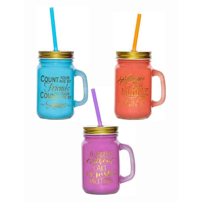 Bairn Glass Coffee Mug (450 mL Each) - Set of Three media 3