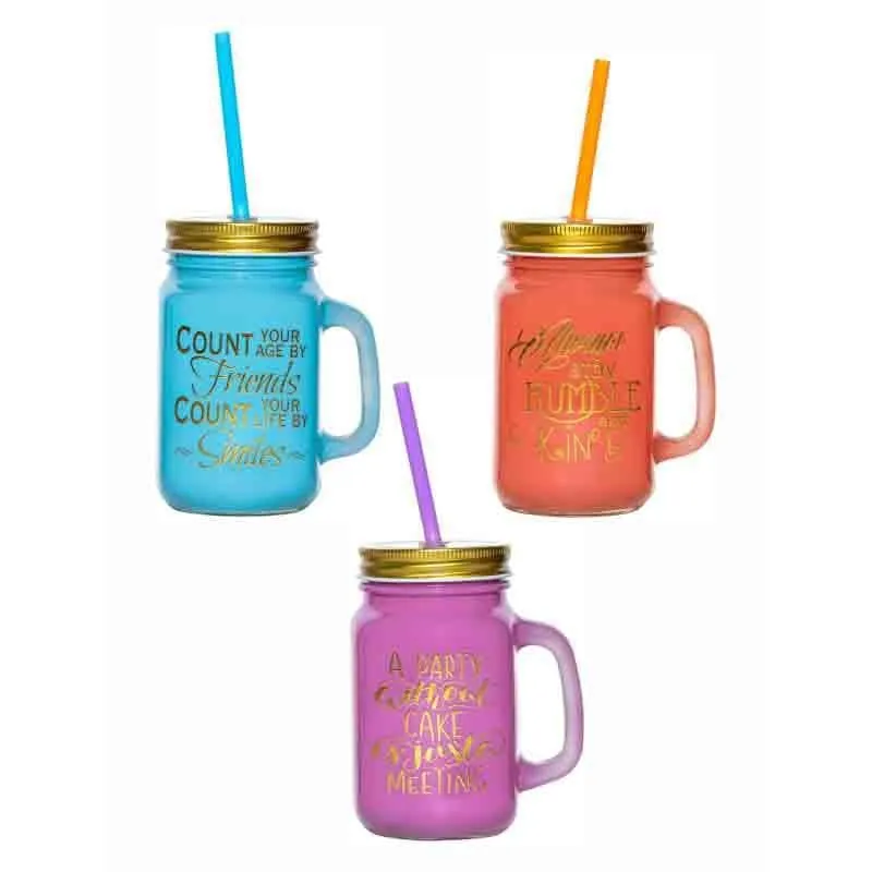 Bairn Glass Coffee Mug (450 mL Each) - Set of Three media 3