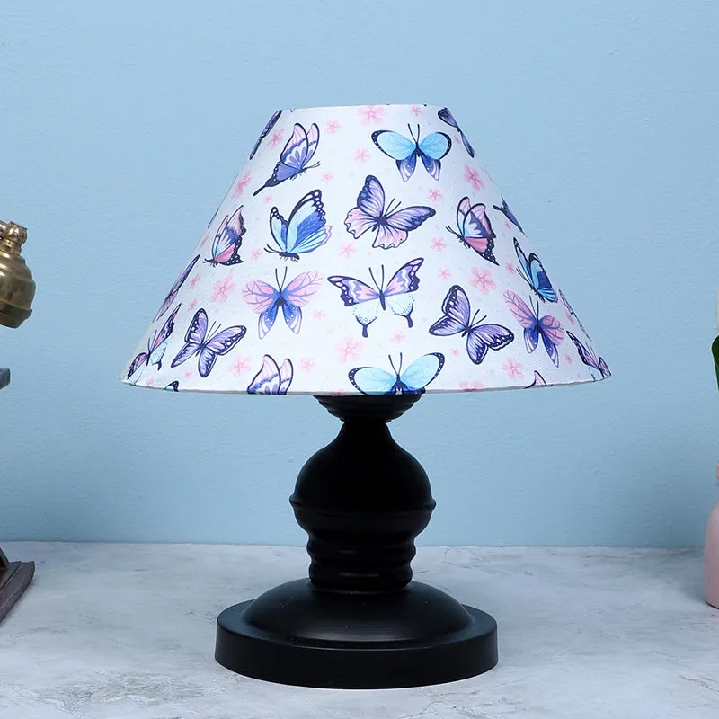 Petulada Prima Printed Mango Wood Table Lamp - Multicolor media 2