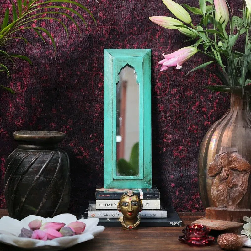 Frames of Reflection (Green) Wall Mirrors - Set Of Three media 4
