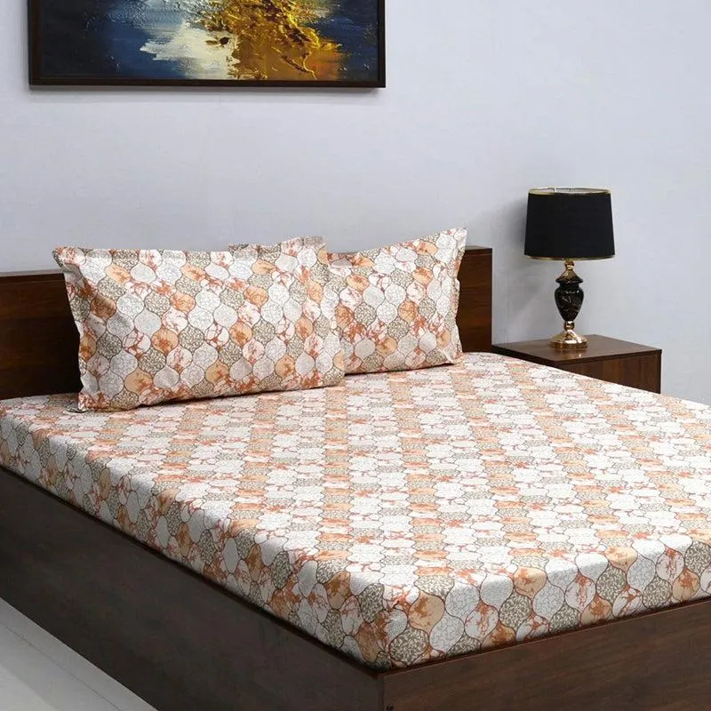 Shaina Arca Microfiber Bedsheet - 120 GSM media 3