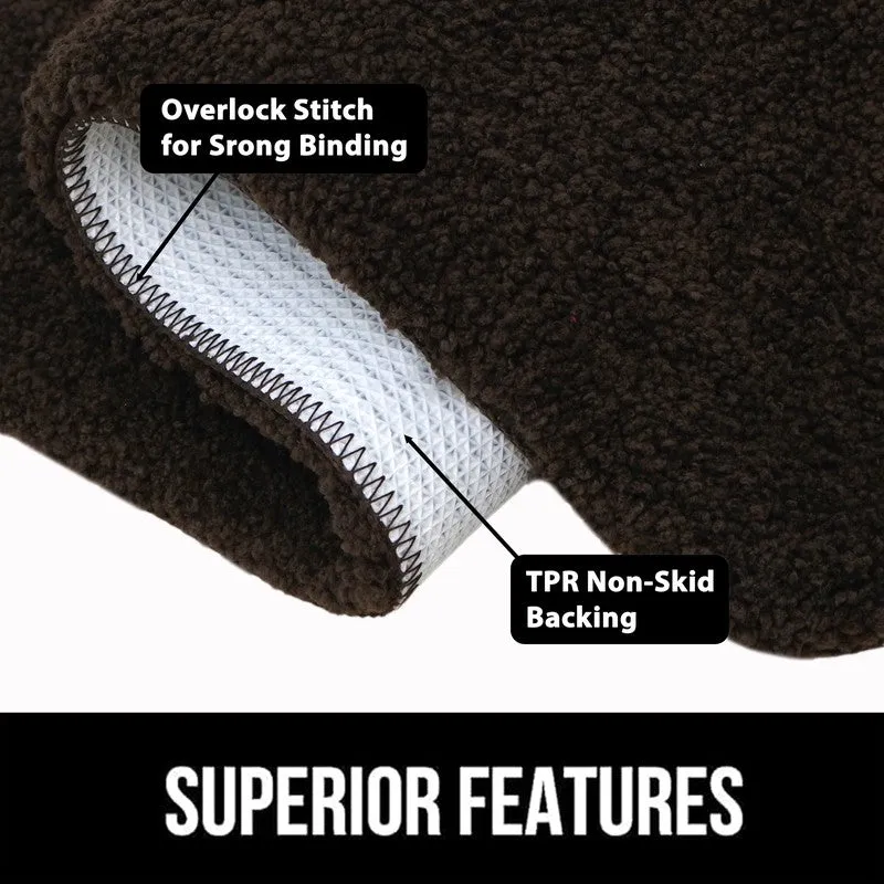 BathEase Anti Skid Bath Mats - Brown media 7