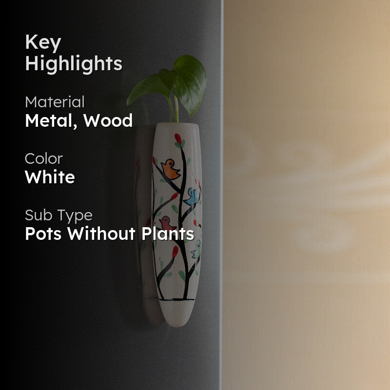 Sparrow Twitter Magnetic Fridge Planter media 2