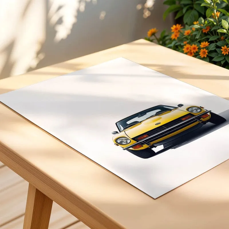 Yellow Racer Wall Poster media 5
