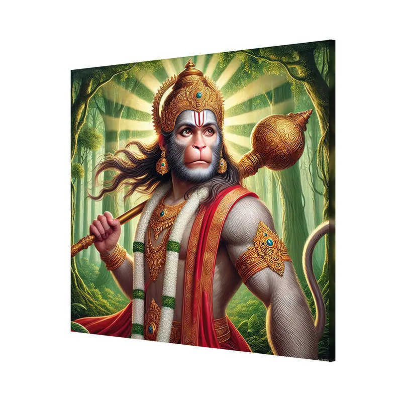 Vanara Veera Wall Painting media 5
