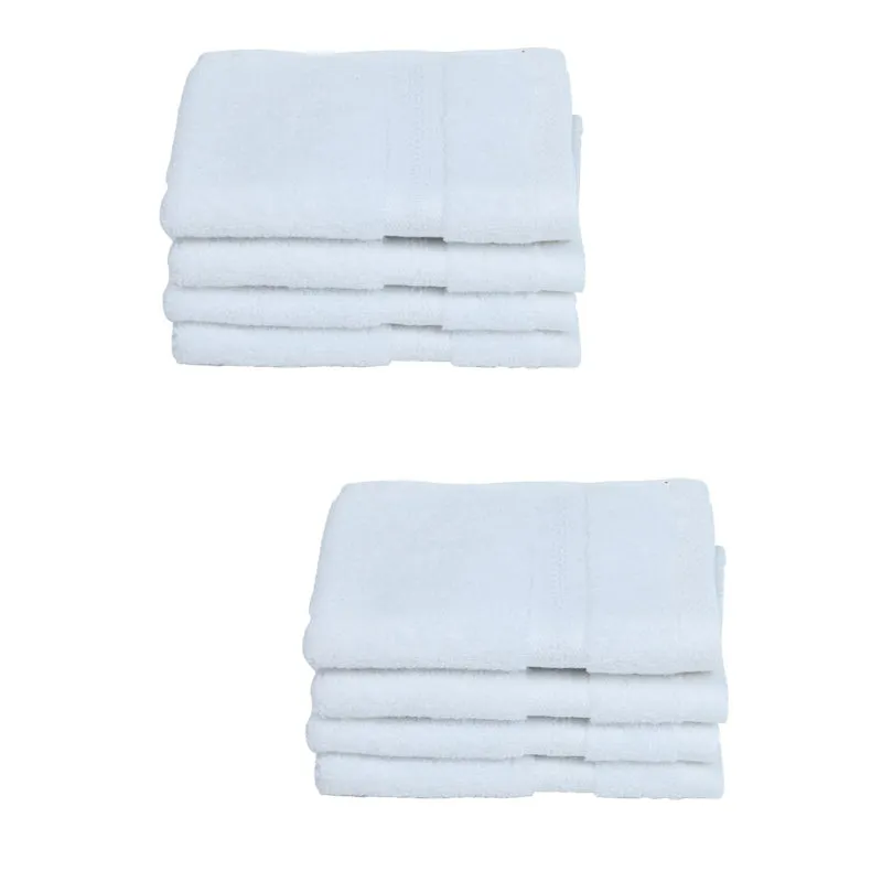 Miorah Face Towel (White) - Set Of Eight media 5