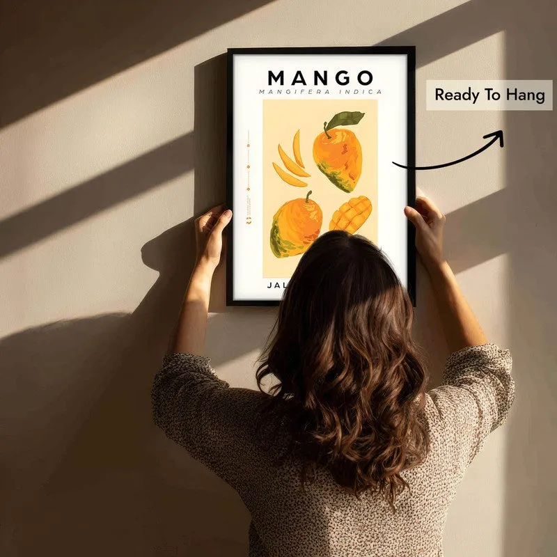 MangoFarm Archival Canvas Wall Art - Black media 6
