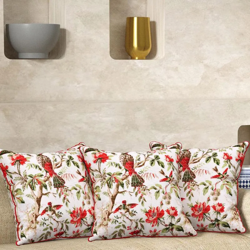 Ramiya Floral Cushion Cover - Set Of Three media 2
