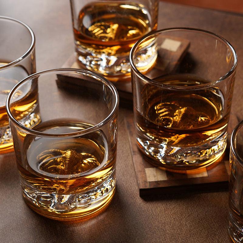 Untamed Spirit Whiskey Glasses (295 ML) - Set Of Six media 5