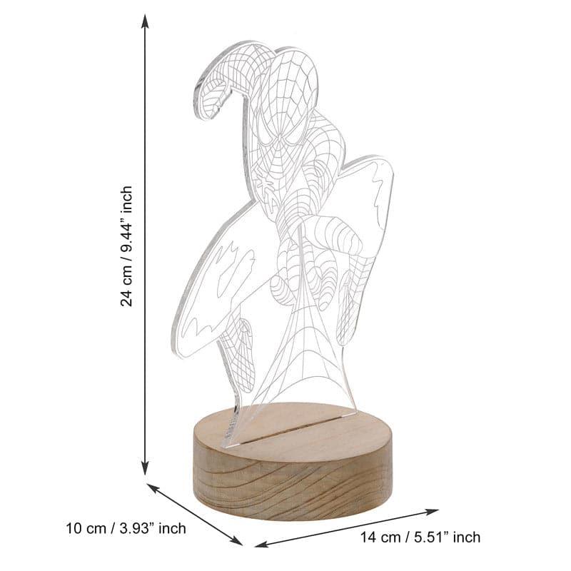 Spiderman Luminance LED Acrylic Table Lamp - Brown media 4