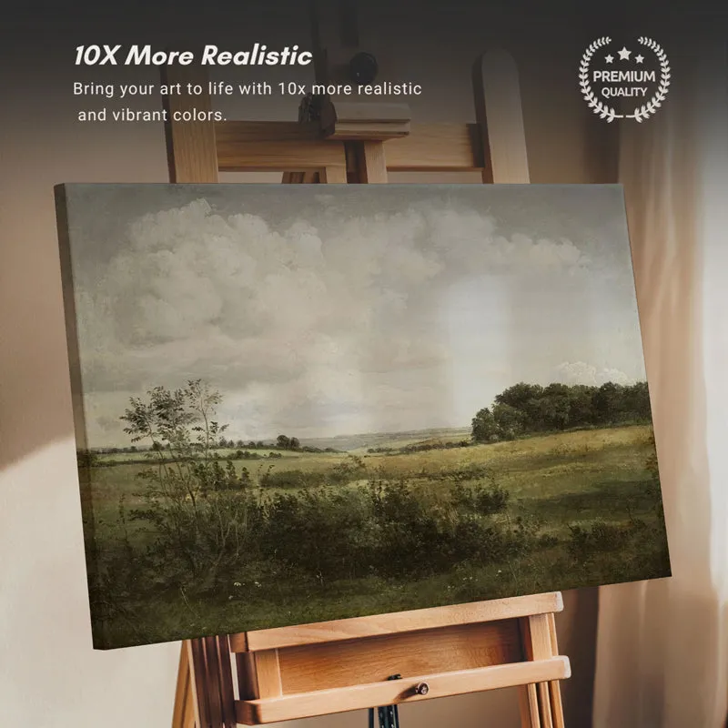 Clouds & Fields Wood Wall Art media 7
