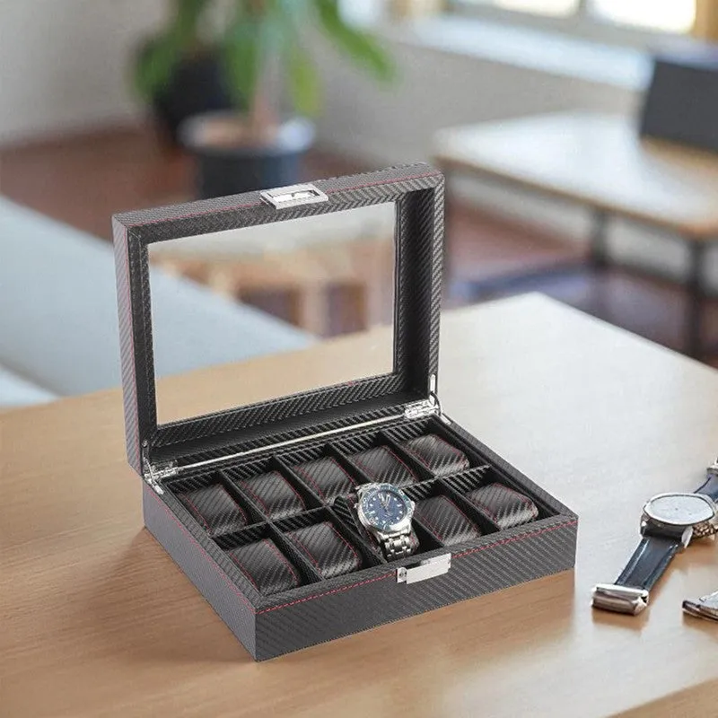AarviDecor FocusForm Faux Leather Jewellery Organizer media 3