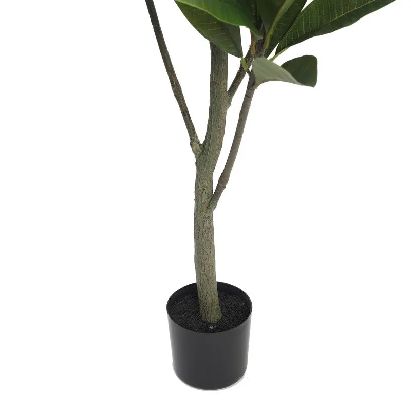 LeafLuxe Artificial Plant With Black Plastic Pot - 3.9 ft media 5