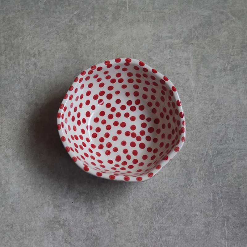 Otello Ceramic Snack Bowl (Red) - 200 mL media 4
