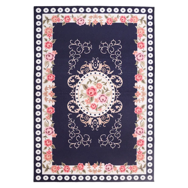 Floral Paradise Anti-Skid Carpet media 1