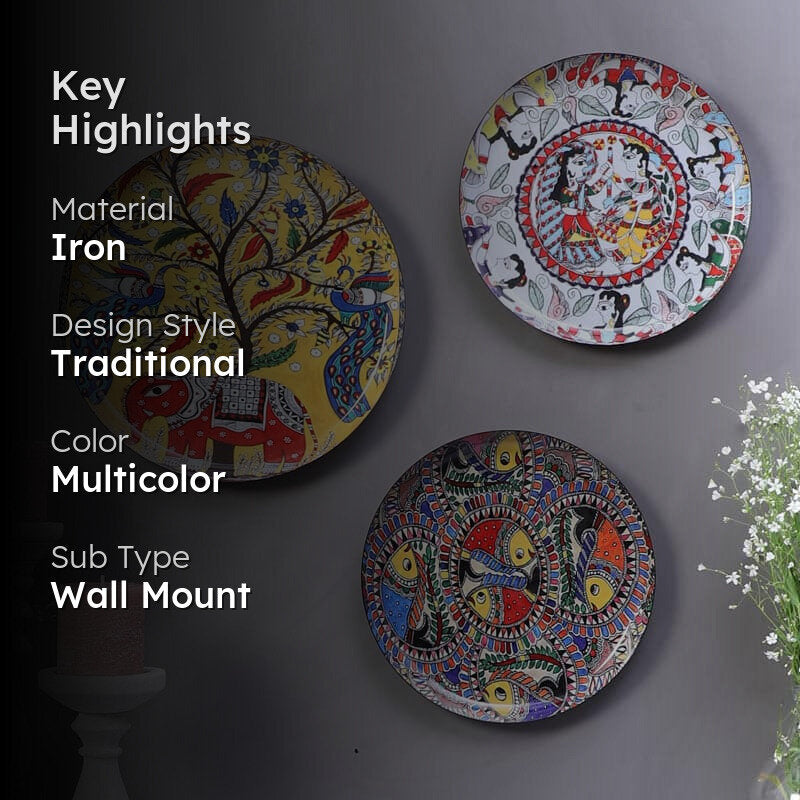 Regal Rule Wall Plate - Set Of Three media 2
