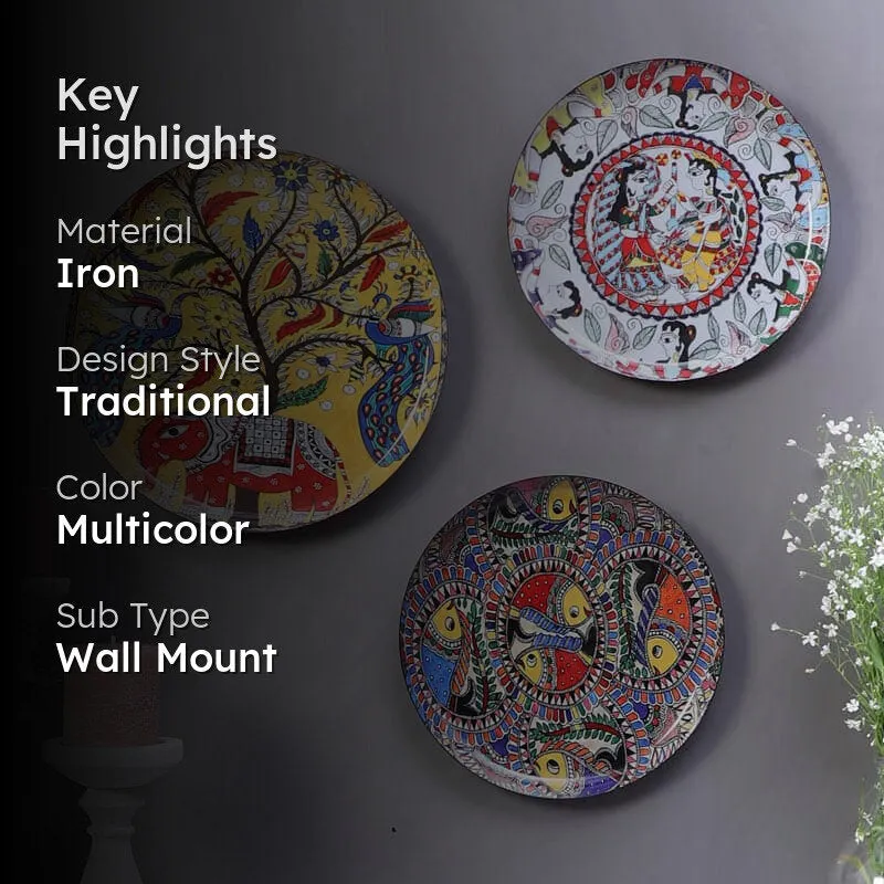Regal Rule Wall Plate - Set Of Three media 2
