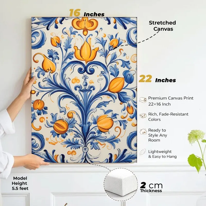 Flowy Muse Canvas Wall Art - Set of Two media 4