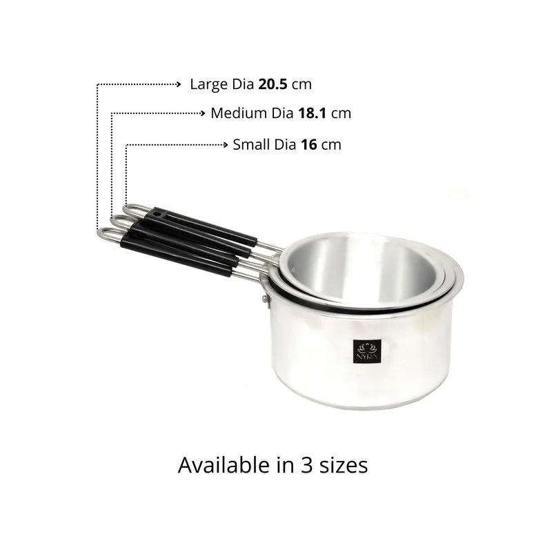 Dipora Aluminum Sauce Pan - 1200 ML media 6
