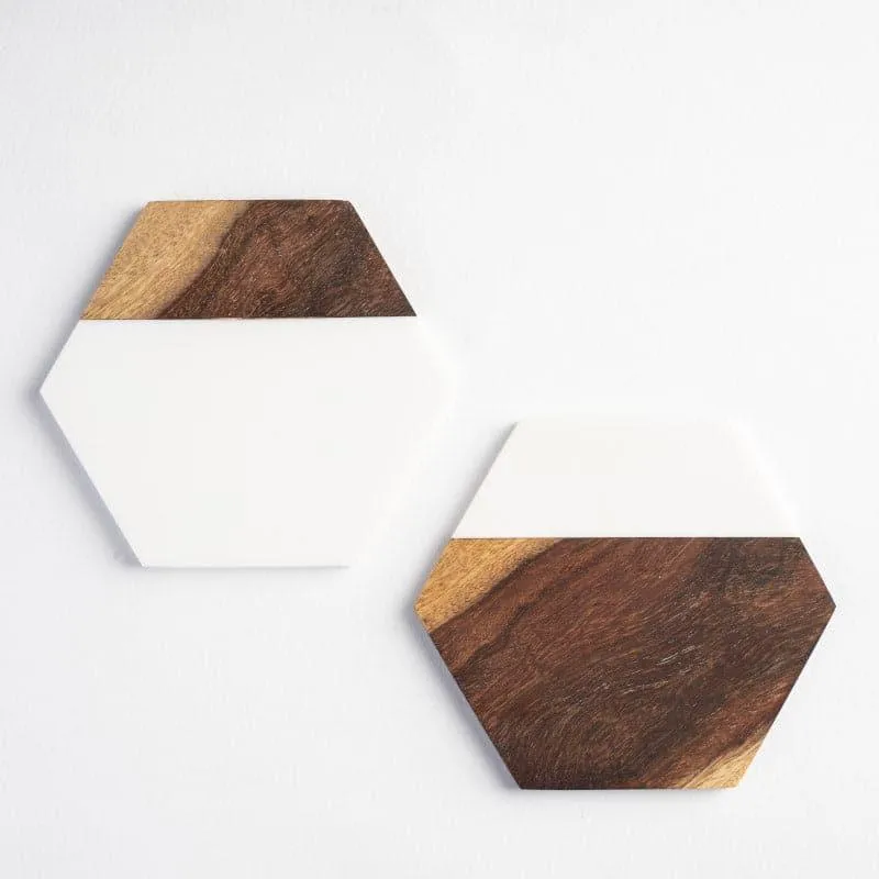Hexamap Coaster - Set Of Four media 4