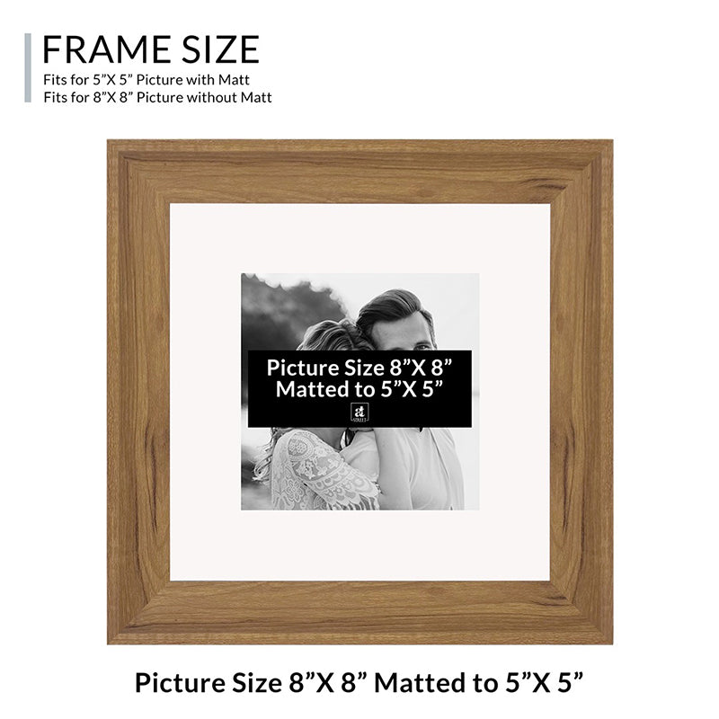 Time & Timber Photo Frame (Natural) - Set Of Four media 8