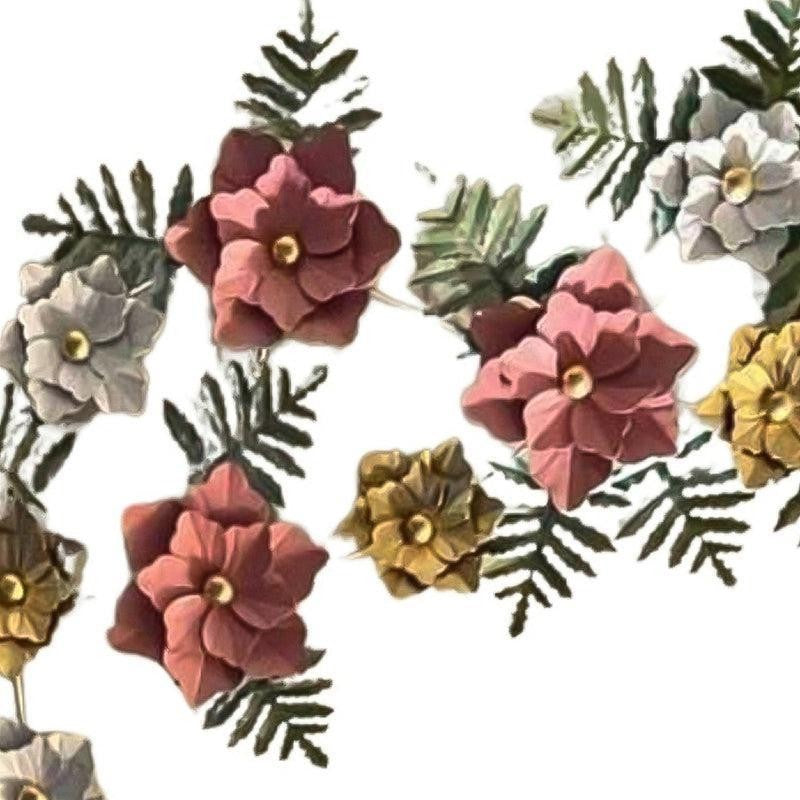 Jardin Luxe Floral Metal Wall Accent media 4