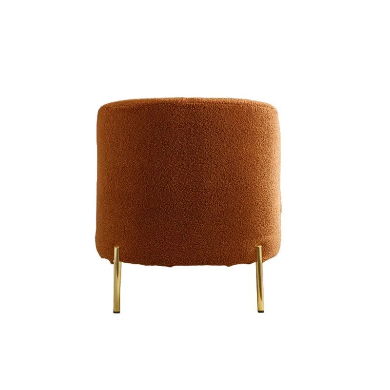 Calyra Neem Wood Accent Chair - Orange media 5