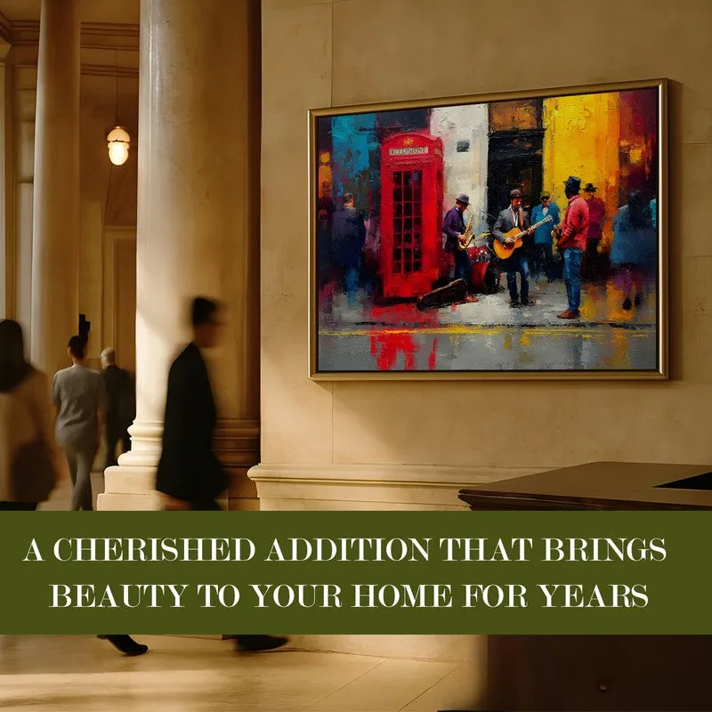 Streetlight Band Canvas Wall Painting With Frame media 7