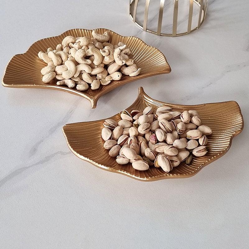 Pretty Petal Wood Platter - Set of Two media 3
